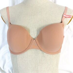 Uncommon Tan Underwire Bra with Adjustable Straps